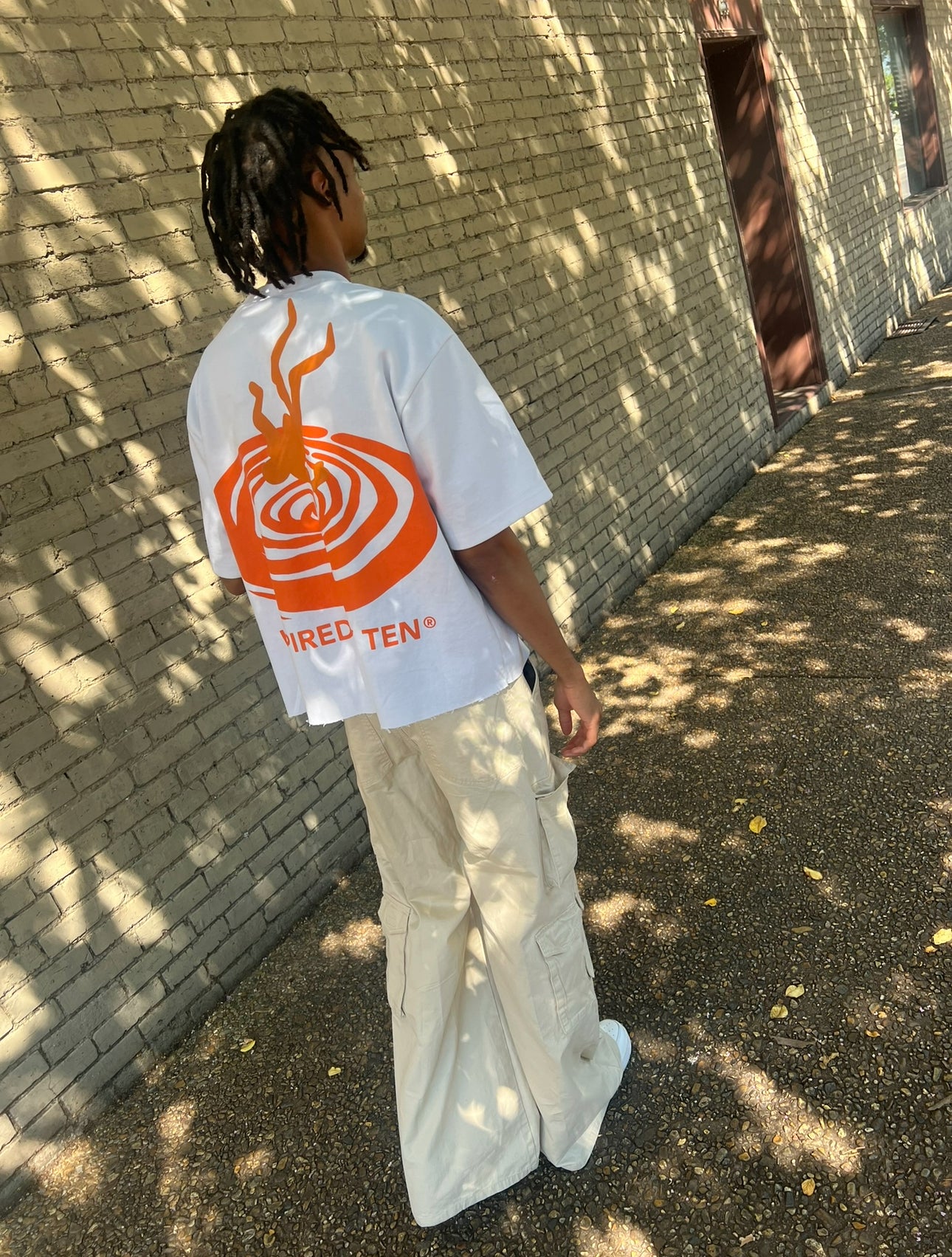 Blue ART SAVES LIVES SHIRT